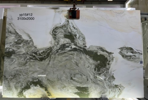 Landscape painting marble