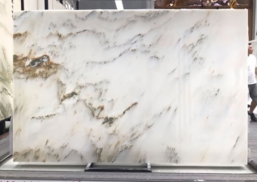 Landscape painting marble