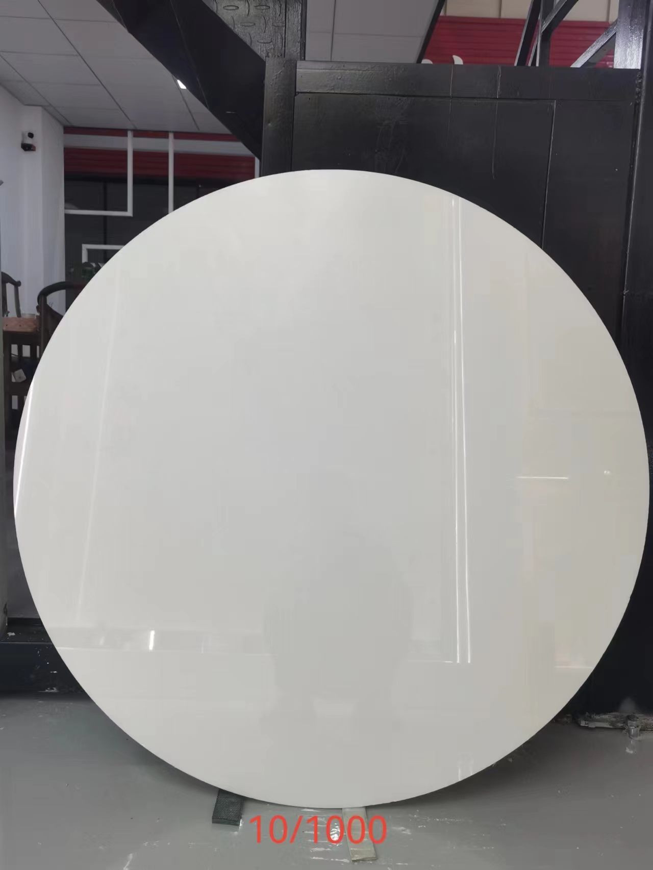 Landscape Painting Disc Marble